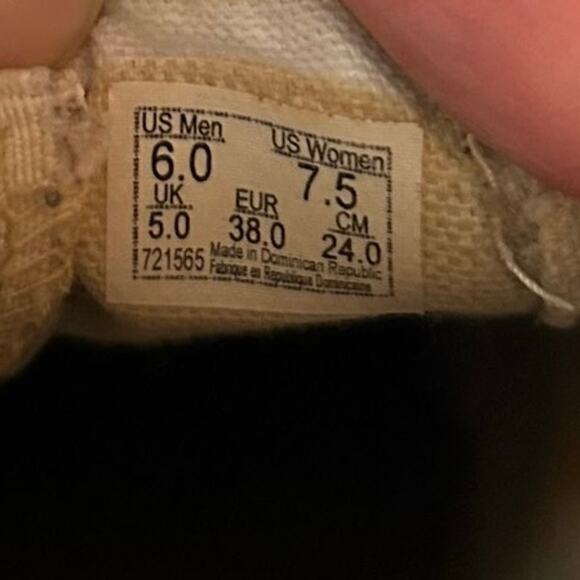 Vans Checkered Slip On Skater Shoes Beach Surfer Black Size Men’s 6.0 Women 7.5 - Picture 3 of 7